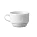 HENDI - Kaffeetasse - 0,17L, Ø80 mm, Weiß, Hotelporzellan - HENDI - GastroDeals