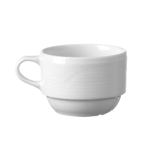 HENDI - Kaffeetasse - Porzellan, 0,17L, Ø79 mm, Weiß, Spülmaschinen - und Mikrowellengeeignet - HENDI - GastroDeals