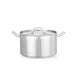 HENDI - Kochtopf Profi Line - mit Deckel, 15L, ⌀320x190 mm, Edelstahl - HENDI - GastroDeals