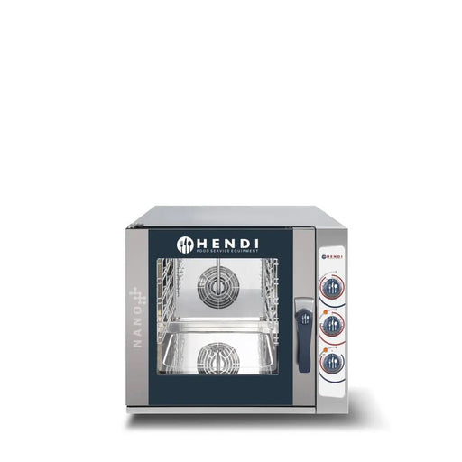 HENDI - Kombidämpfer NANO 5x GN2/3 - 400V/5400W, 699x774x620 mm, Edelstahl - HENDI - GastroDeals