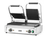 HENDI - Kontaktgrill Doppelversion - Halb Glatt, Halb Gerillt, 230V/3600W, 575x430x510 mm - HENDI - GastroDeals