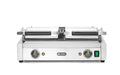 HENDI - Kontaktgrill Doppelversion - Halb Glatt, Halb Gerillt, 230V/3600W, 575x430x510 mm - HENDI - GastroDeals