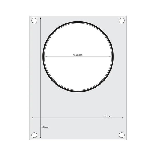 HENDI - Matrize für Versiegelungsmaschine - Runder Behälter (ø165 mm), Aluminium, Silikondichtung - HENDI - GastroDeals