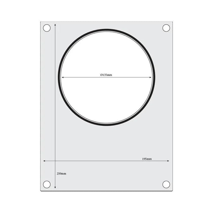 HENDI - Matrize für Versiegelungsmaschine - Runder Behälter (ø165 mm), Aluminium, Silikondichtung - HENDI - GastroDeals