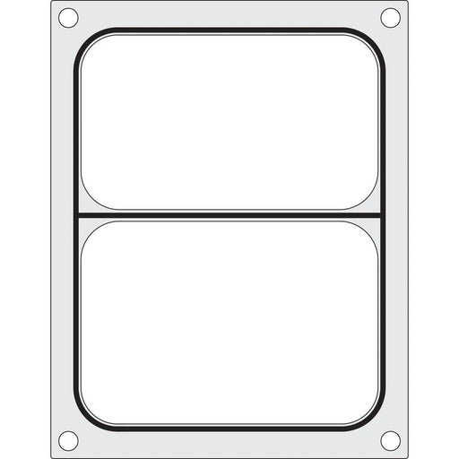 HENDI - Matrize für Versiegelungsmaschine - zweiteiliger Behälter, 227x178 mm, Aluminium - HENDI - GastroDeals