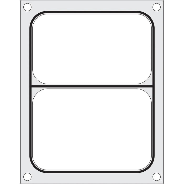 HENDI - Matrize für Versiegelungsmaschine - zweiteiliger Behälter, 227x178 mm, Aluminium - HENDI - GastroDeals
