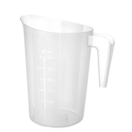 HENDI - Messbecher - Stapelbar, 3L, ø181x233 mm, PP, Geschirrspülergeeignet - HENDI - GastroDeals