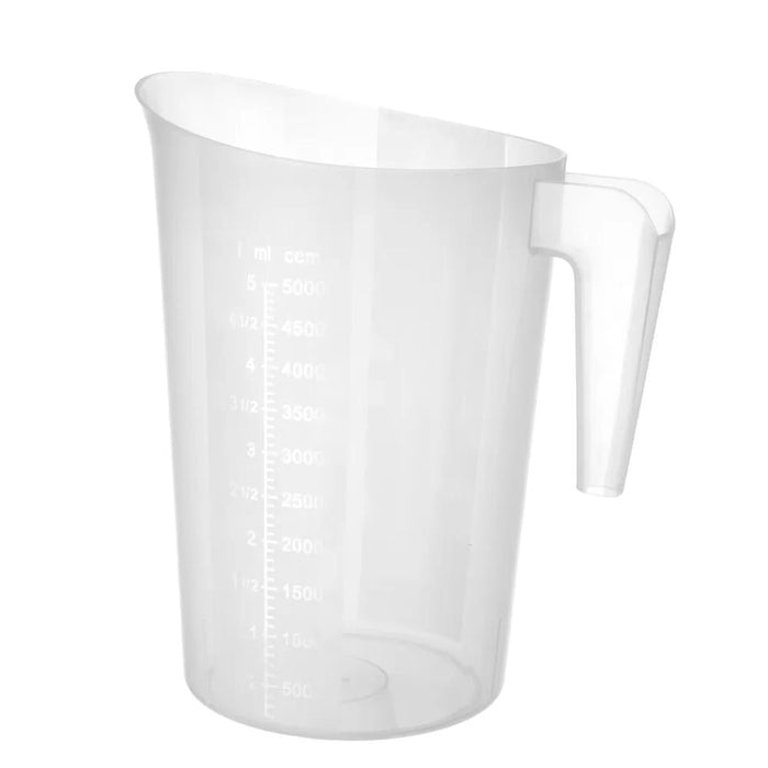 HENDI - Messbecher - Stapelbar, 5L, ø210x270 mm, PP, Geschirrspülergeeignet - HENDI - GastroDeals