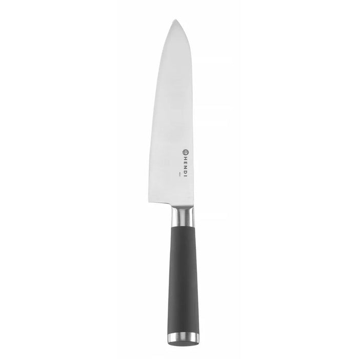 HENDI - Messerset, 9 - teilig - Edelstahl, Schwarze Griffe, 445x260x65 mm - HENDI - GastroDeals