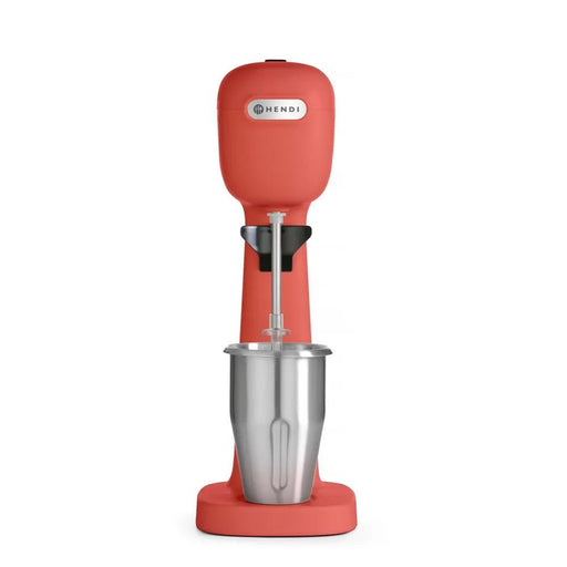 HENDI - Milchshake - Mixer - Design by Bronwasser, Rot, 230V/400W, 170x210x485 mm - HENDI - GastroDeals