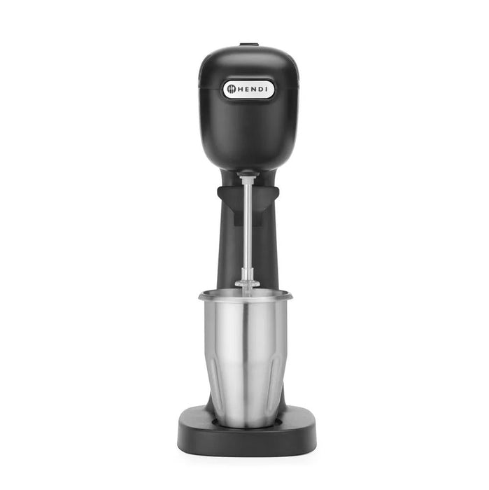 HENDI - Milchshake - Mixer - Design by Bronwasser, Schwarz, 230V/400W, 170x210x485 mm - HENDI - GastroDeals