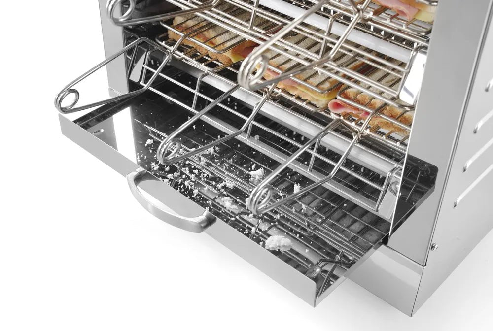 HENDI - Multi - Toaster - 6 Zangen, 230V/3000W, Edelstahl, 450x390x400 mm - HENDI - GastroDeals