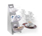 HENDI - Multirack - 3 Ebenen, 3x1 L Container, 190x240x410 mm, Edelstahl/SAN - HENDI - GastroDeals