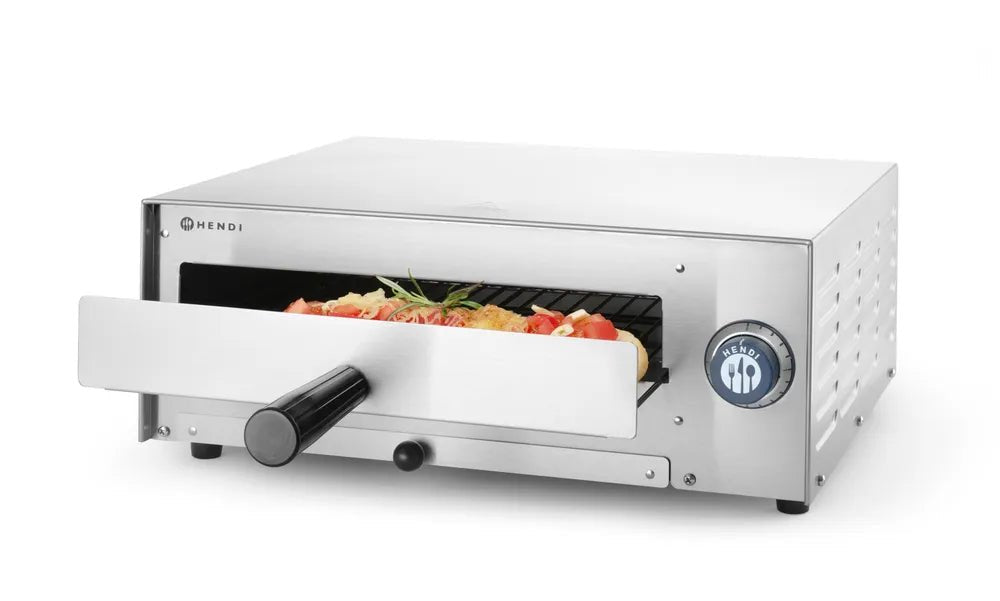 HENDI - Pizzaofen - 230V/1450W, für Pizzen bis 30 cm, Edelstahl - HENDI - GastroDeals