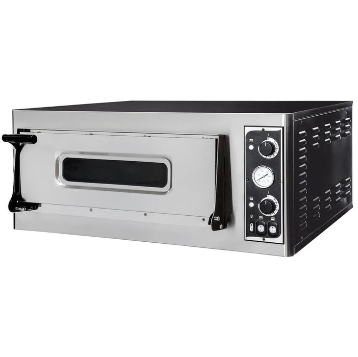 HENDI - Pizzaofen Basic 4 - 1 Kammer, 400V/4700W, 975x930x413 mm - HENDI - GastroDeals