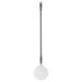 HENDI - Pizzaschaufel - Rund, Aluminium, 230x1200 mm, Schiebegriff - HENDI - GastroDeals