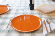 HENDI - Pizzateller Speciale - Orange, ø330 mm, Porzellan, Mikrowellen - und Spülmaschinengeeignet - HENDI - GastroDeals