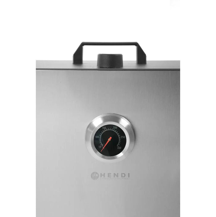 HENDI - Räucherofen Elektrisch - 230V/1600W, Edelstahl, 540x380x725 mm - HENDI - GastroDeals