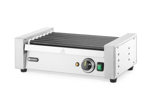 HENDI - Rollengrill - Eine Zone, 7 Rollen, 230V/740W, 525x365x176 mm, Edelstahl - HENDI - GastroDeals