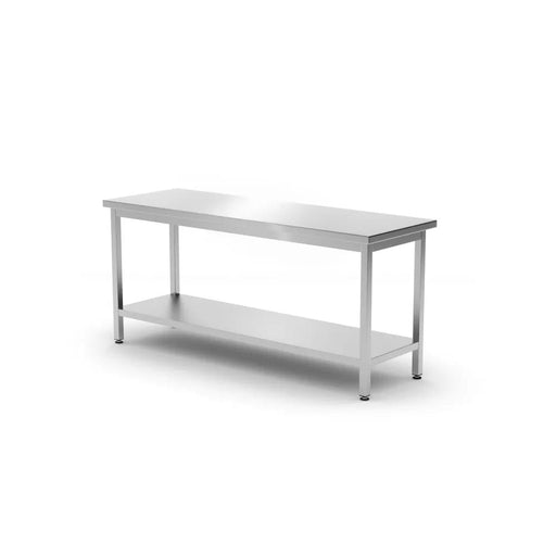 HENDI - Schwerlast - Arbeitstisch Kitchen Line - Edelstahl, 1800x600x850 mm, Höhenverstellbar - HENDI - GastroDeals