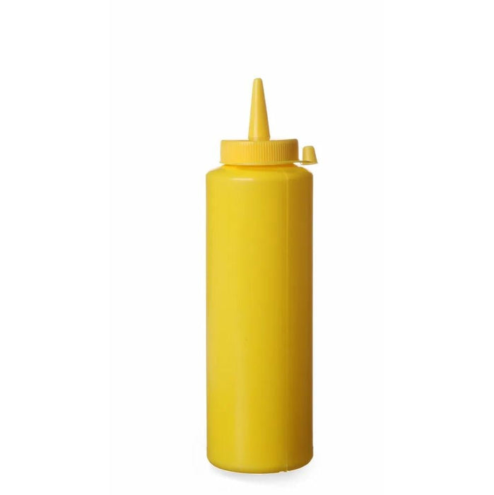 HENDI - Spenderflaschen - 0,2L, Gelb, ø50x185 mm, Polyethylen - HENDI - GastroDeals