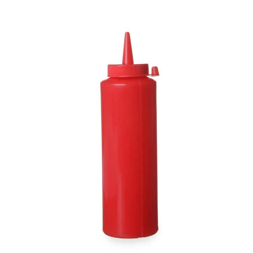 HENDI - Spenderflaschen - 0,2L, Rot, ø50x185 mm, Polyethylen - HENDI - GastroDeals