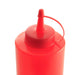 HENDI - Spenderflaschen - 0,2L, Rot, ø50x185 mm, Polyethylen - HENDI - GastroDeals