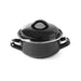 HENDI - Suppen - /Saucentöpfchen - mit Deckel, Schwarz, 0,65L, ø135x110 mm - HENDI - GastroDeals