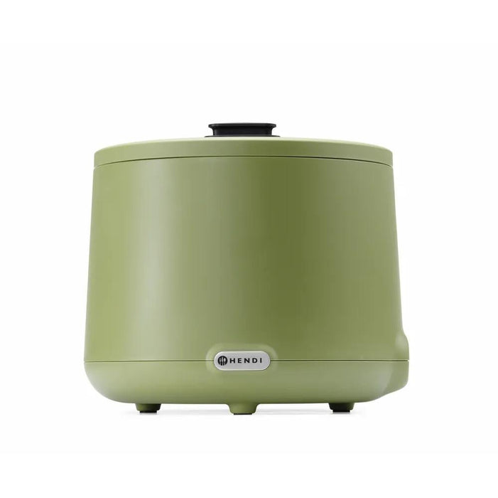 HENDI - Suppenkessel UNIQ - 8L, Grün, 220 - 240V/500W, ø365x325 mm - HENDI - GastroDeals