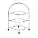 HENDI - Teller - Etagere - Verchromt, für Teller bis Ø 170 mm, 185x175x260 mm - HENDI - GastroDeals