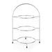 HENDI - Teller - Etagere - Verchromt, für Teller bis Ø 275 mm, 290x290x440 mm - HENDI - GastroDeals