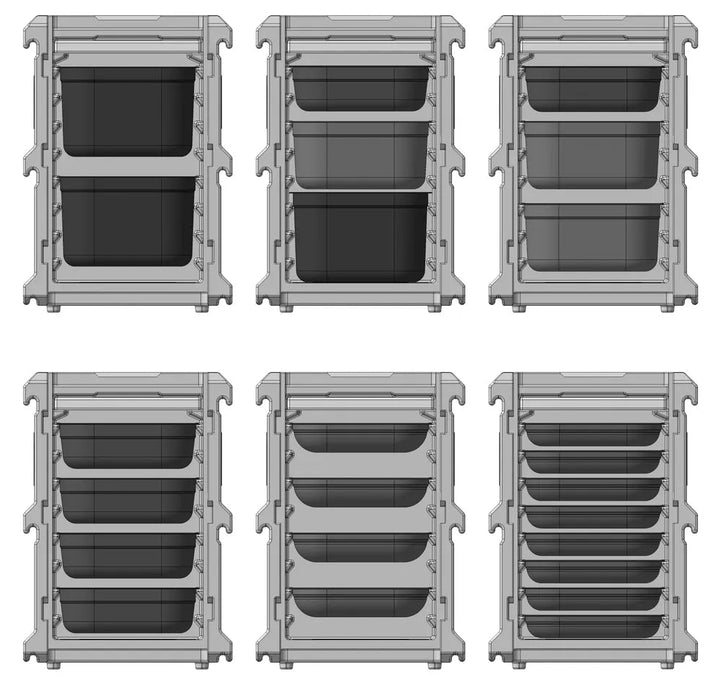 HENDI - Thermo Catering Container Profi Line GN 1/1 - 100L, 635x465x660 mm, EPP, Ultraleicht - HENDI - GastroDeals