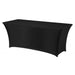 HENDI - Tischhusse Symposium - Rechteckig, Schwarz, 1200x760x730 mm, Easy Jersey - HENDI - GastroDeals