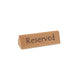 HENDI - Tischschild "Reserviert" - 152x44x44 mm, Edelstahl - HENDI - GastroDeals