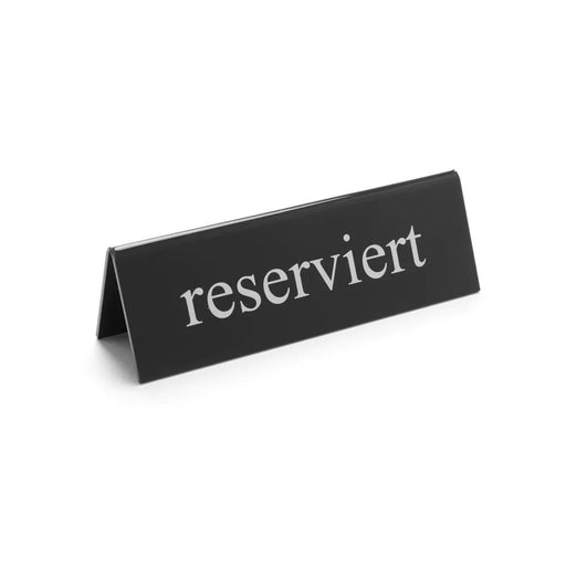 HENDI - Tischschild "Reserviert" - PMMA, 130x30x38 mm - HENDI - GastroDeals