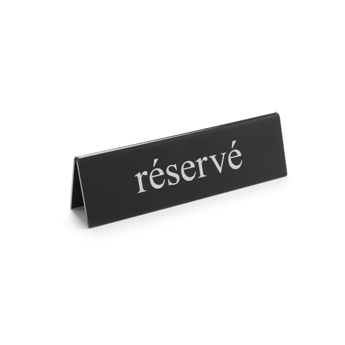 HENDI - Tischschild Reserviert, réservé - PMMA, 130x30x38 mm - HENDI - GastroDeals