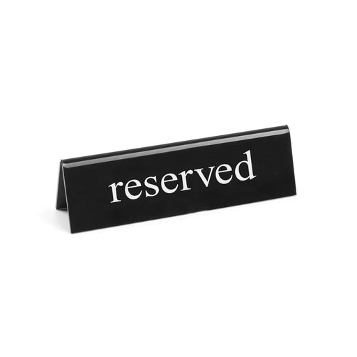 HENDI - Tischschild Reserviert - Reserved, 130x30x38 mm, PMMA - HENDI - GastroDeals