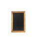 HENDI - Wandkreidetafel - Schwarz, Holzrahmen, 400x600 mm - HENDI - GastroDeals