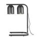 HENDI - Wärmebrücke mit 2 Infrarotlampen - Höhenverstellbar, Schwarz, 230V/250W - HENDI - GastroDeals