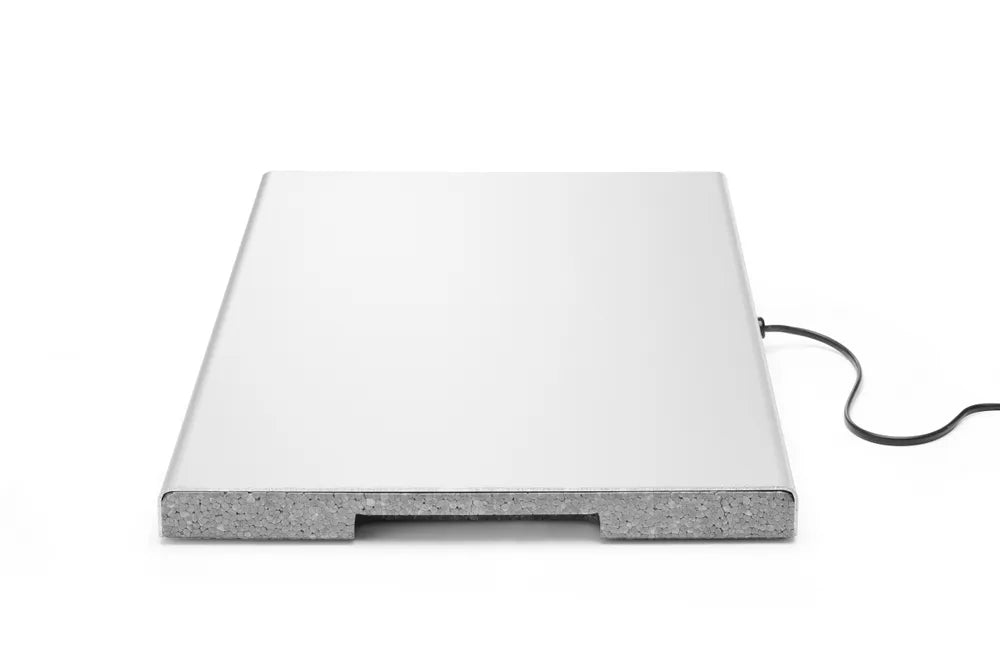 HENDI - Warmhalteplatte - GN 1/1, 230V/190W, 530x325x45 mm, Aluminium - HENDI - GastroDeals