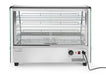 HENDI - Warmhaltevitrine - 3 Auslagen, 160 Liter, LED - Beleuchtung, Edelstahl - HENDI - GastroDeals