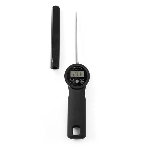 HENDI - Wasserdichter Thermometer - Edelstahlsonde, - 50ºC bis +300ºC, Haltefunktion - HENDI - GastroDeals