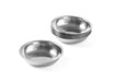 HENDI - Zucker - /Sahneschälchen - 6 Stk., ø65x20 mm, Edelstahl, Spülmaschinengeeignet - HENDI - GastroDeals