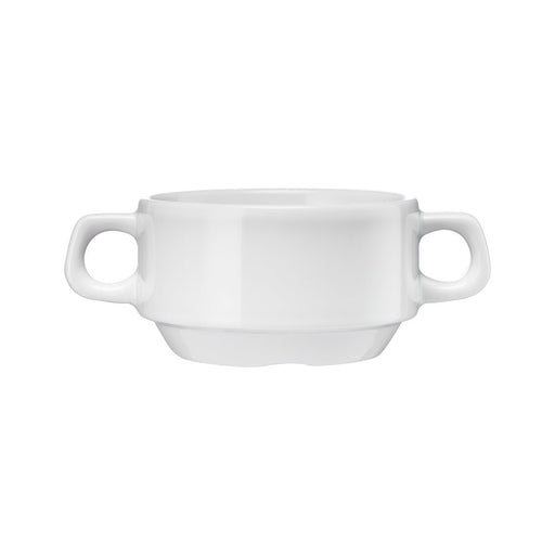 Lubiana - Suppentasse mit Henkeln aus der Porzellanserie Kaszub/Hel 0,32 Liter - GastroDeals