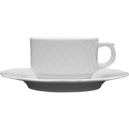 Lubiana - Untertasse aus der Porzellanserie Aphrodite, Ø 160 mm - GastroDeals