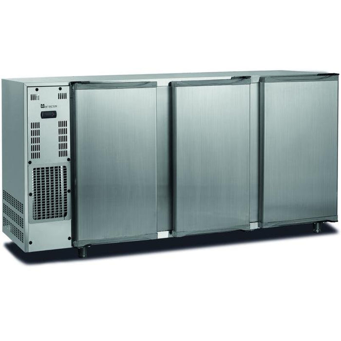 Marecos - Getränke - Kühltisch FBG351/206 APO - 3 Türen, 206,5 cm, Edelstahl, 586 Liter - Marecos - GastroDeals