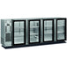 Marecos - Getränke - Kühltisch Modell FBG440/229 APV - 4 Glastüren, Edelstahl, 229,5 cm - Marecos - GastroDeals