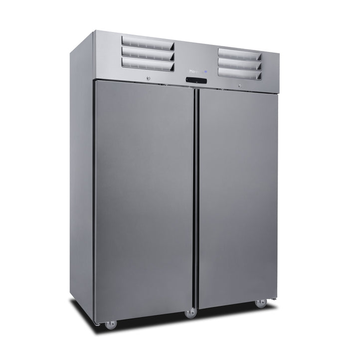 Marecos - Kühlschrank 2/1 GN, 1235 Liter - Excel Steuerung, Edelstahl, 1440x840x2020 mm - Marecos - GastroDeals