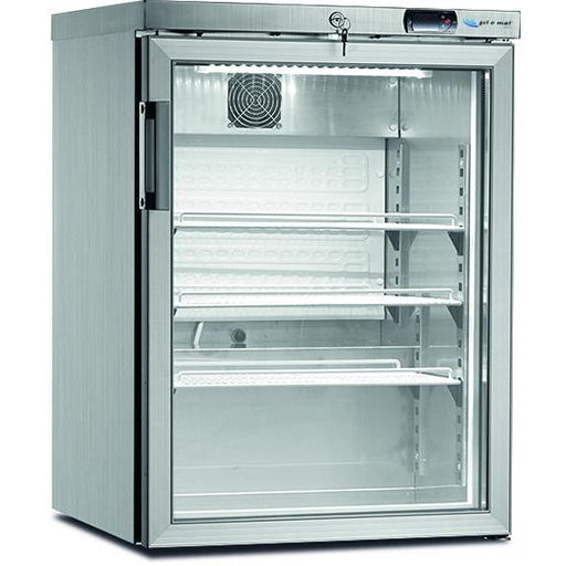 Marecos - Kühlschrank ARV 150 CS TA PV - 60 cm, Edelstahl mit Glastür, LED - Beleuchtung - Marecos - GastroDeals