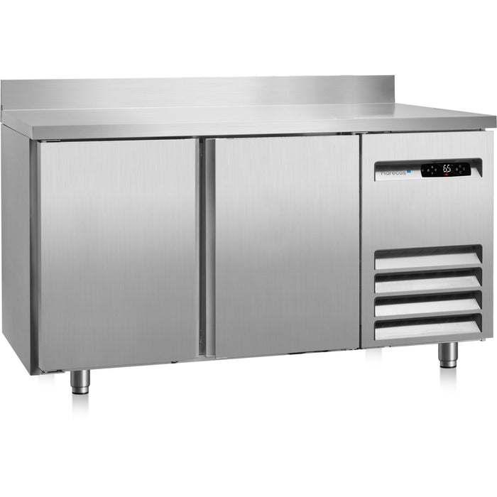 Marecos - Kühltisch 150 cm, 2 Türen, 291 Liter - 70 cm Tief, Aufkantung, EXCEL Steuerung - Marecos - GastroDeals